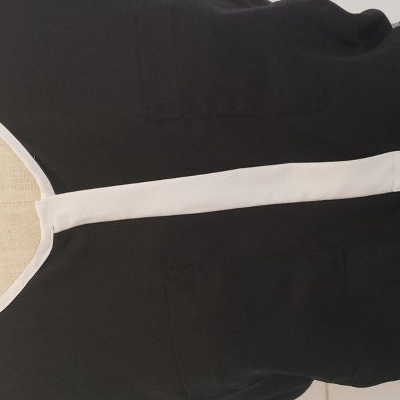 APT 9 medium sheer back dress with white piping! Be all that in this dress! - Picture 3 of 10